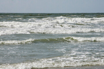 waves of North Sea