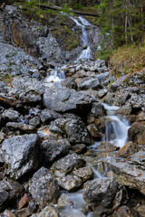 Naklejka na ściany i meble Der Kotbach Wasserfall am Eibsee