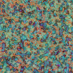 Fototapeta na wymiar Colorful blue pink mosaic texture of fabric