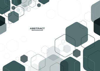 Geometric abstract  background , Vector and illustration banner poster template