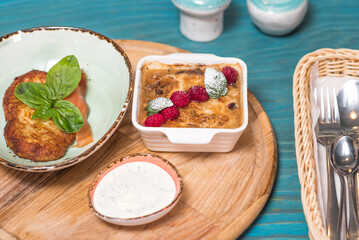 Very tasty and healthy Guryev porridge. Russian kitchen