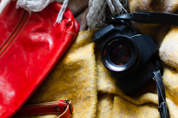 冬にフィルムカメラを持って旅行にお出かけをする