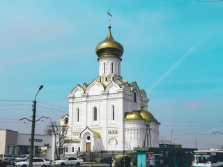 Cathedral located in the city of Blagoveshchensk (Russia)
