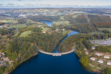 FRA - HYDROELECTRIC DAM OF SAINT ÉTIENNE CANTALES