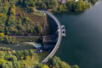 FRA - HYDROELECTRIC DAM OF SAINT ÉTIENNE CANTALES