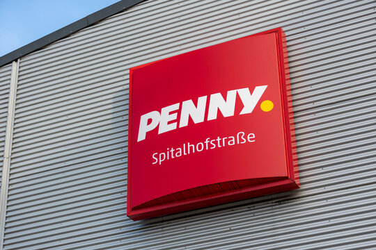 PASSAU / GERMANY - NOVEMBER 8, 2020: Penny branch. Penny is a German discount supermarket chain owned by Rewe Group.