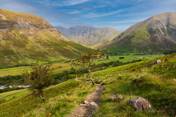 Beautiful scenic Lake District countryside