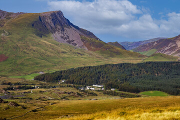 View of mountainous scenery