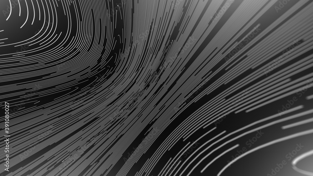 Poster data technology abstract futuristic illustration . low poly shape with connecting dots and lines on 