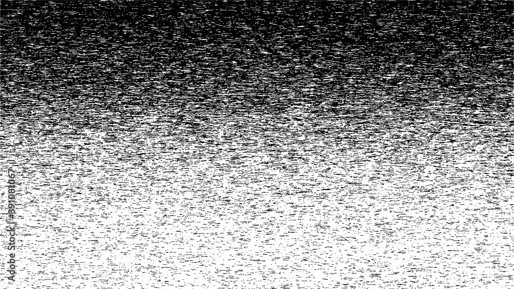 Poster glitch background. abstract noise effect. vector black texture on white background. computer virus.