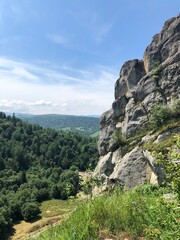 view from the mountain