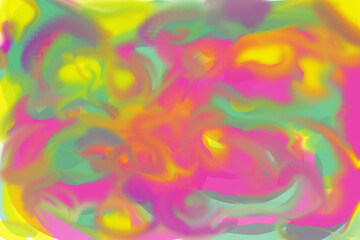 abstract background in yellow, blue and pink color
