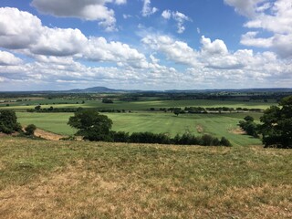 The Shropshire Countryside from Lyth Hill near Shrewsbury