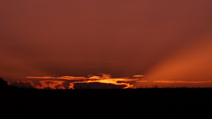 fire in the sky