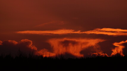 fire in the sky