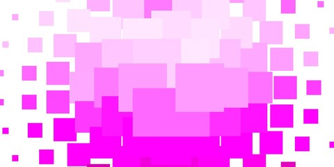 Light Purple, Pink vector backdrop with rectangles.