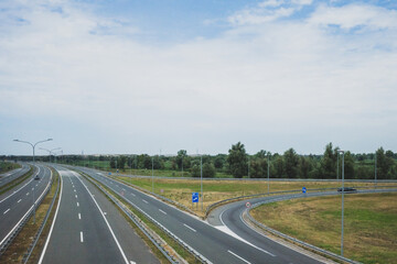 Highway near Novi Sad, Serbia