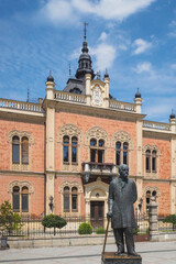 Fototapeta premium Bishop's Palace in city centre of Novi Sad, Serbia