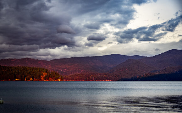 Hayden Lake in the Fall