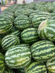 watermelons on the market