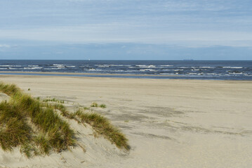 Oststrand auf der Nordseeinsel Baltrum