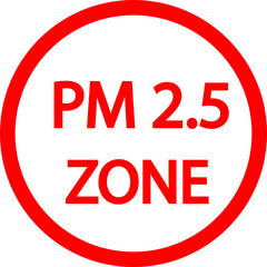 PM 2.5 zone, this zone mp 2.5, The area has 2.5 mp dust and 2.5 mp dust hazards and has a lot of density.