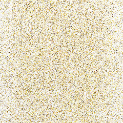 Gold glitter celebratory confetti background