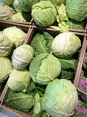 Fototapeta premium verdure verze mercato fruttivendolo vendita cibo mangiare 