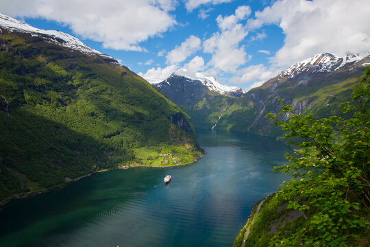 Fjord Geirangerfjord, Norway © Wilhelm