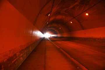 Abstract background image / The scene of a small tunnel.