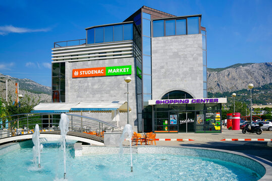 Modern architecture of Omis Resort in Croatia, Europe
