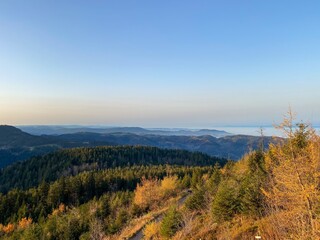 Sunrise in the mountains