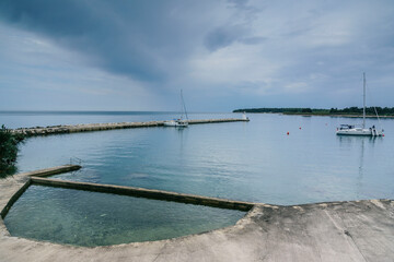 puerto de Novigrad, peninsula de Istria, Croacia, europa