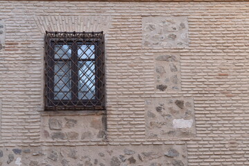 Old facade and window