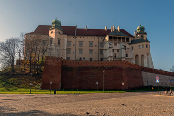 Kraków podczas epidemii covid - 19. Puste ulice. © Roman Trojanowski
