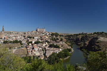 Fototapeta na wymiar View of Toledo, Spain.