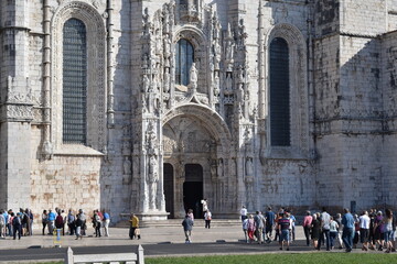 Naklejka premium Jerónimos monastery, Lisbon, Portugal