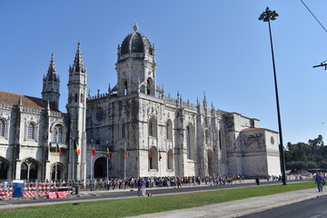 Fototapeta premium Jerónimos monastery, Lisbon, Portugal