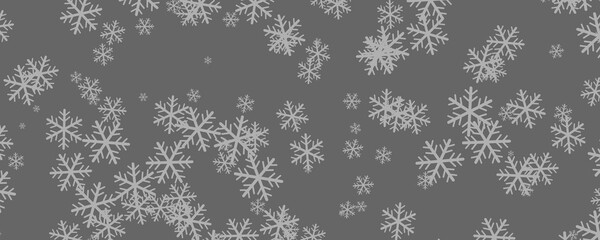 
colored winter background with snowflakes