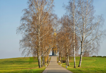  Borodino field near Borodino village. Russia