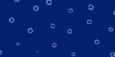 Light blue vector backdrop with dots.