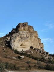 Beautiful views of the white rock