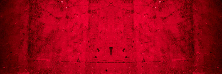 Old wall texture cement black red  background abstract dark color design are light with white gradient background.