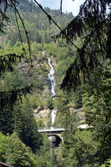 Stuller Wasserfälle -Wanderung auf dem Schluchtenweg Passeiertal