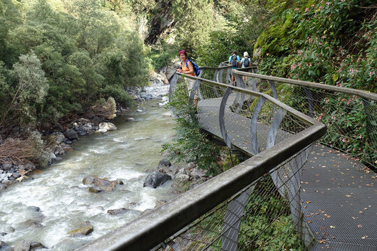 Wanderung auf dem Schluchtenweg Passeiertal