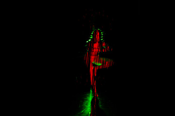 Modern dance performer