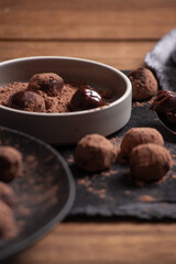 Trufas de chocolate