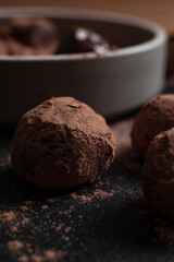 Trufas de chocolate