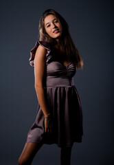 Gorgeous trendy woman