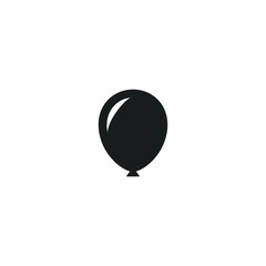 Obraz premium balloon icon vector celebration symbol logo template